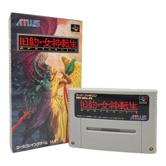アトラス 旧約・女神転生ⅠⅡ スーパーファミコン用ソフト