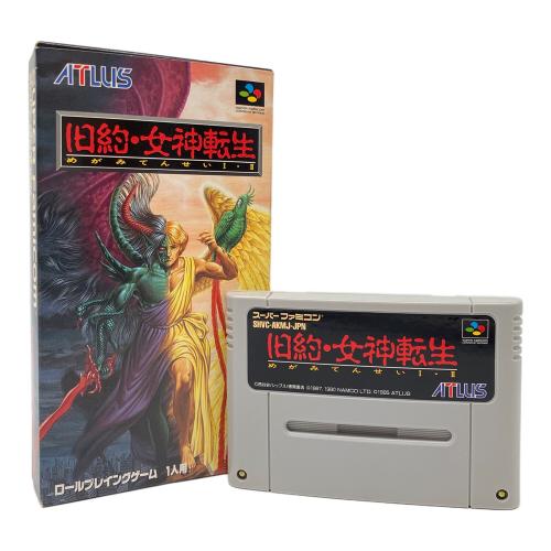 アトラス 旧約・女神転生ⅠⅡ スーパーファミコン用ソフト