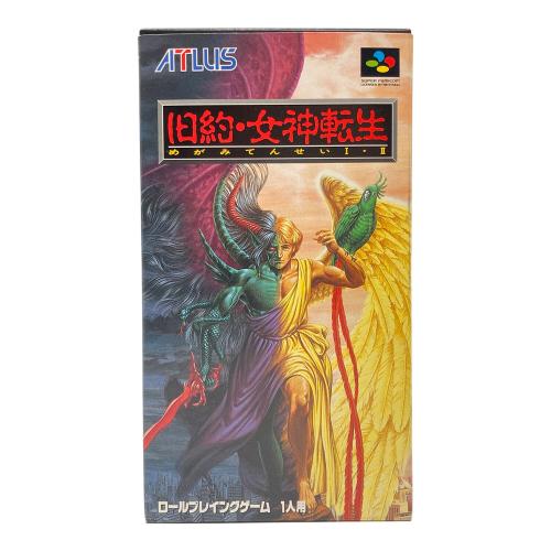 アトラス 旧約・女神転生ⅠⅡ スーパーファミコン用ソフト