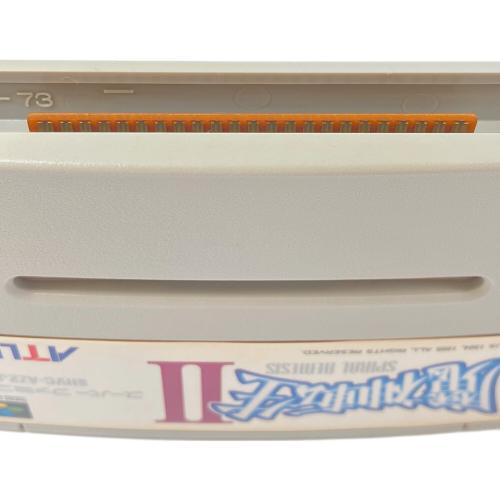アトラス 魔神転生II SPIRAL NEMESIS スーパーファミコン用ソフト