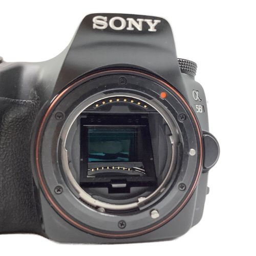 SONY (ソニー) デジタル一眼レフカメラ ズームレンズキット SLT-a58 2010万画素(有効画素) APS-C 専用電池 SDXCカード対応 6018391
