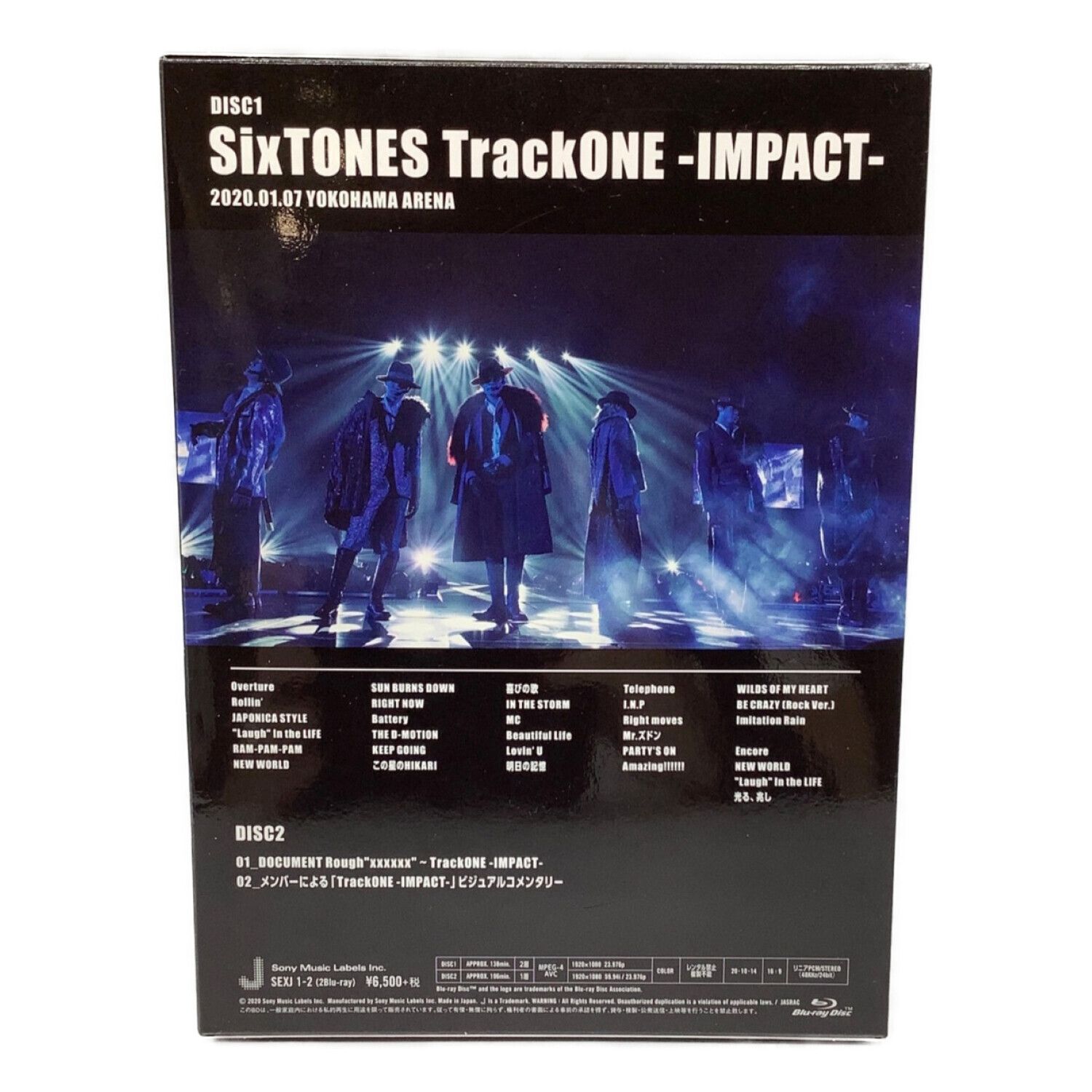 SixTONES TrackIMPACT BluRay