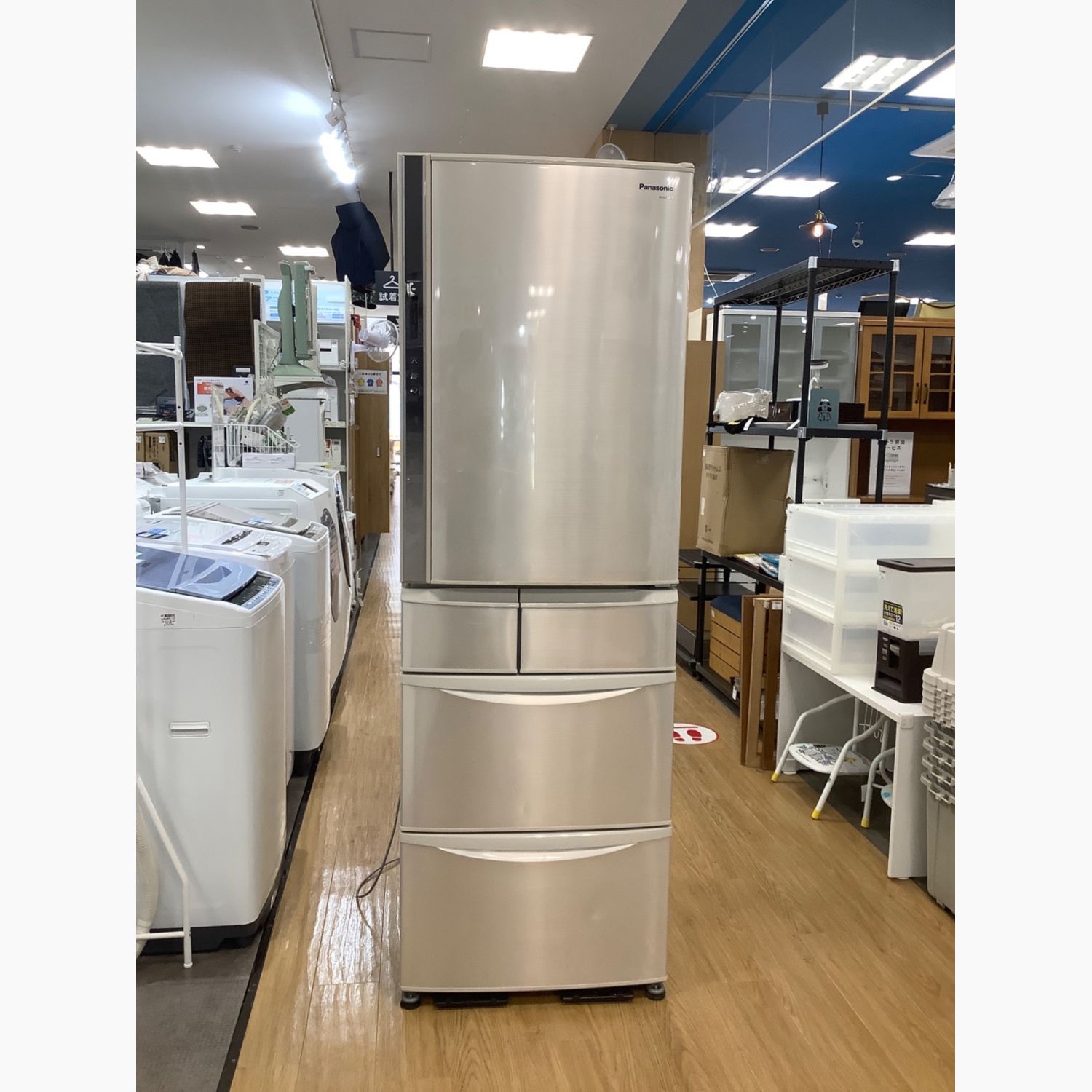 激安‼️15年製パナソニック5ドア冷蔵庫NR-E430V-W 正規取扱店 - 冷蔵庫 ...