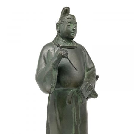 高岡銅器 (タカオカドウキ) 青銅像 米治一作 大伴家持