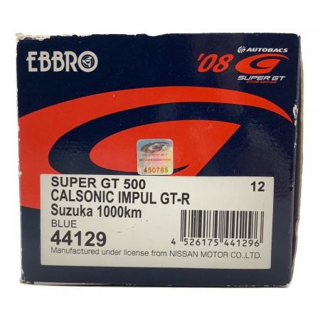 EBBR (エブロ) モデルカー 箱ダメージ有 CALSONIC GT-R 1/43