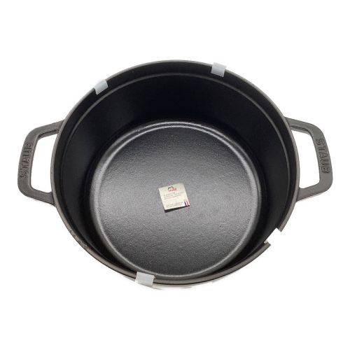 Staub (ストウブ) ココット ラウンド24cm 1102425｜トレファクONLINE