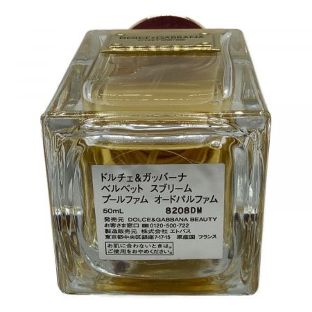 DOLCE & GABBANA (ドルチェ＆ガッバーナ) 香水 ベルベット 