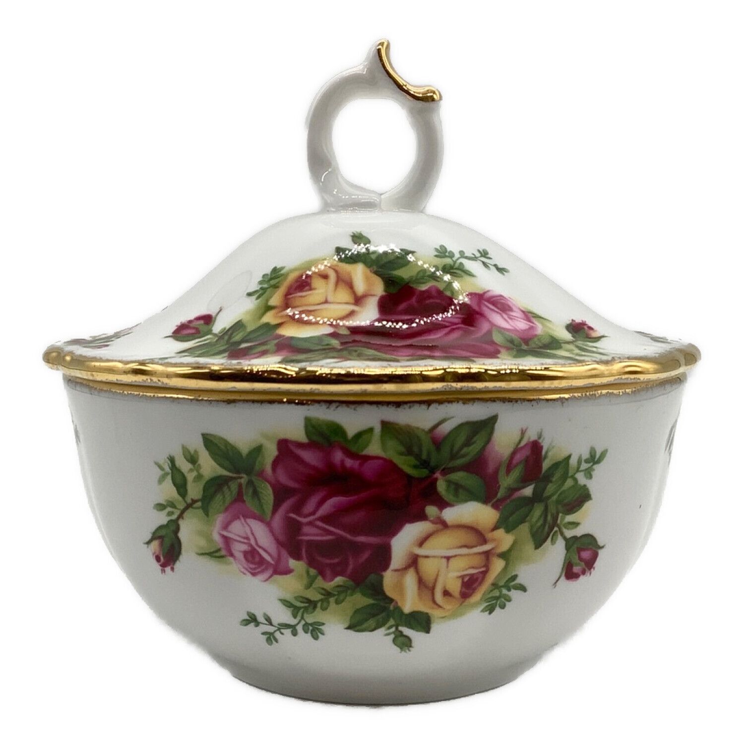 ロイヤル・アルバートオールドカントリーローズストックポット6