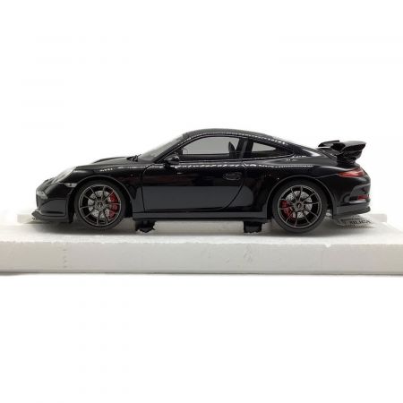 ミニカー MINICHAMPS 1/18scale PORSCHE 911 GT3 (991) 2013  BLACK METALLIC