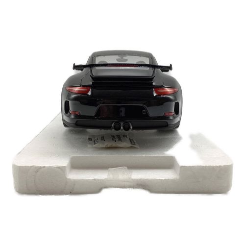 ミニカー MINICHAMPS 1/18scale PORSCHE 911 GT3 (991) 2013  BLACK METALLIC