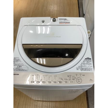 TOSHIBA (トウシバ) 全自動洗濯機 6.0kg AW-6G5 2017年製