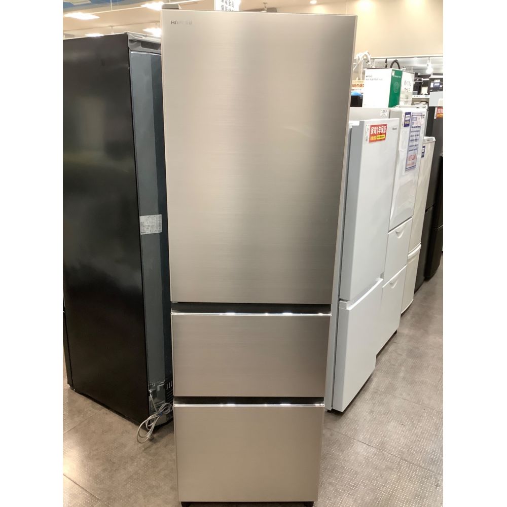 日立 3ドア冷凍冷蔵庫 R-V38SV(N) 375L 2023年製 - 冷蔵庫・冷凍庫