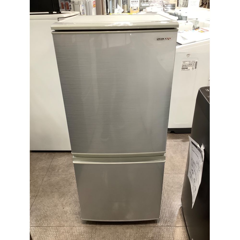 SHARP 冷蔵庫 SJ-D14E-W 137L 2019年製 家電 Fe202 - 冷蔵庫・冷凍庫