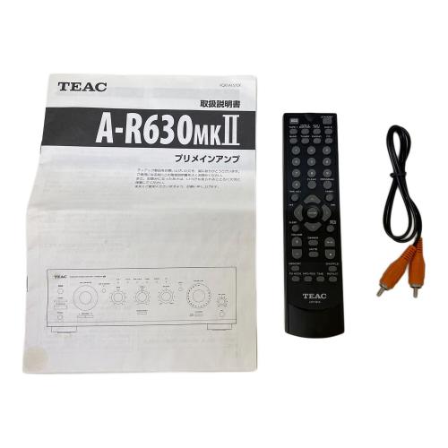 TEAC (ティアック) プリメインアンプ A-R630MKⅡ 2019年製