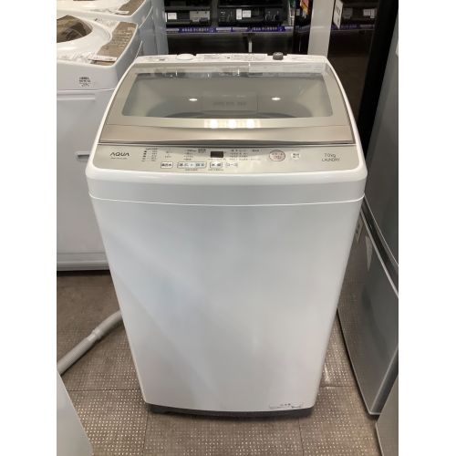 アクア 全自動洗濯機 AQW-GP70J 7kg AQWGP70J - 家具