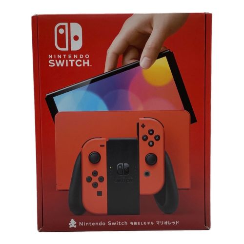 Nintendo Switch（有機ELモデル） マリオレッド＋ソフトフィギア
