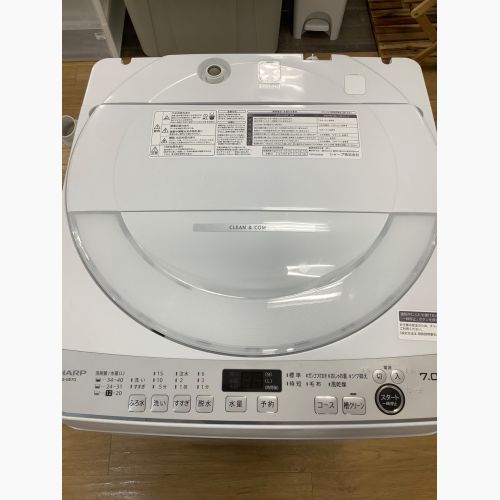 SHARP (シャープ) 全自動洗濯機 7.0kg ES-GE7G-W 2022年製｜トレファク 