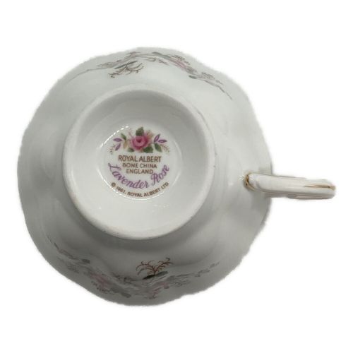 ROYAL ALBERT (ロイヤルアルバート) カップ&ソーサー ラベンダーローズ 5Pセット