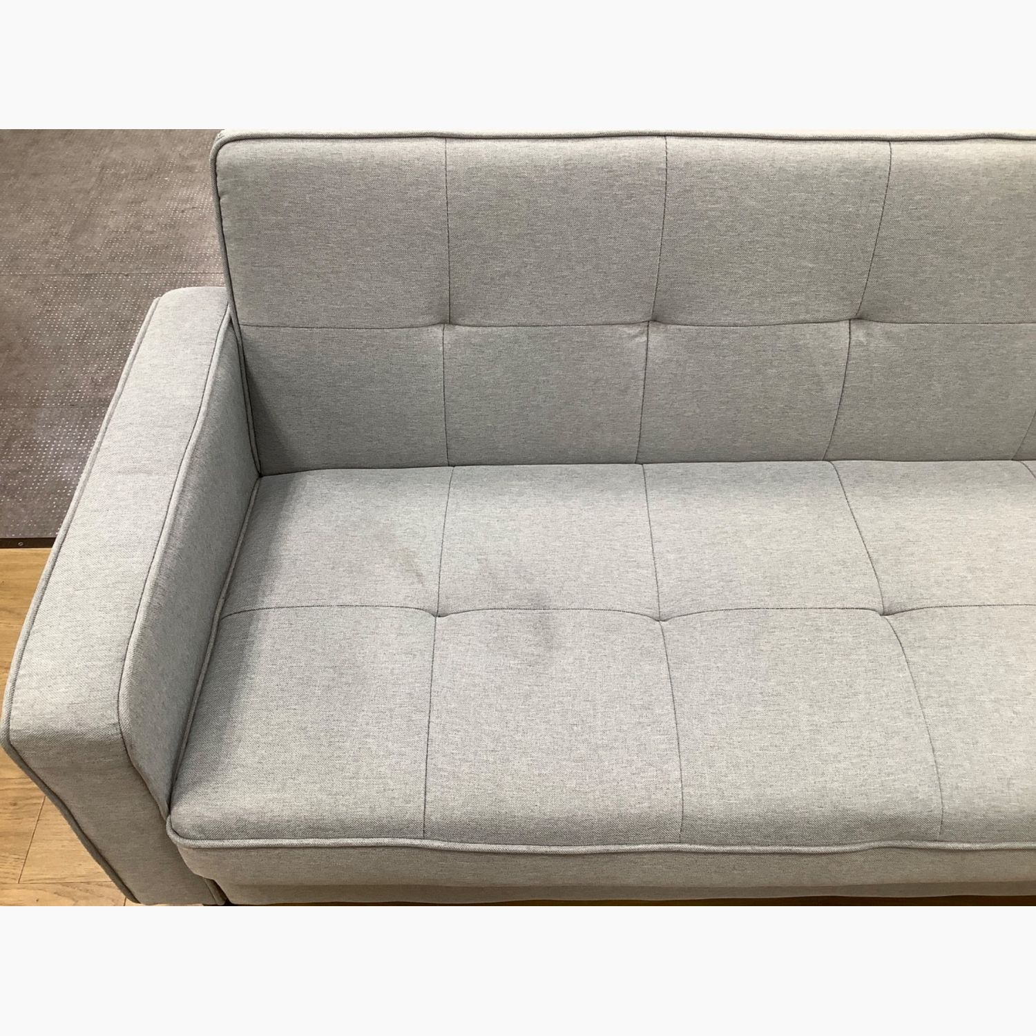 2人掛けソファー a tempo グレー 布 【トレファク南柏】