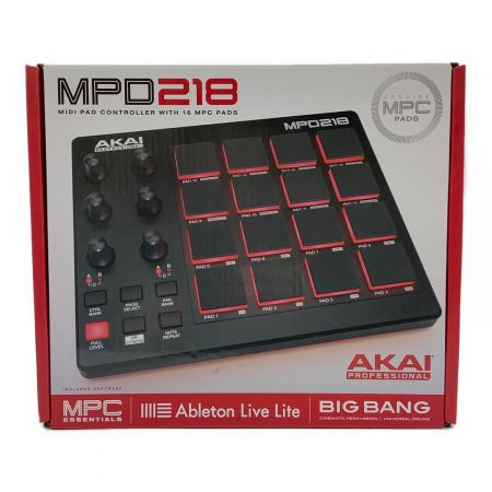 AKAI (アカイ) MIDI PADコントローラ MPD218