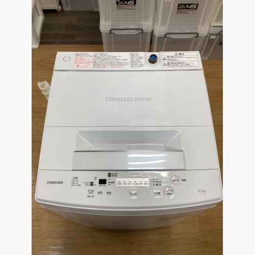 TOSHIBA (トウシバ) 全自動洗濯機 4.5kg AW-45M 2018年製