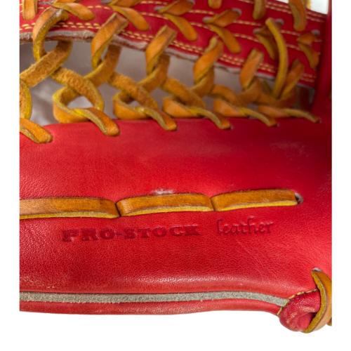 Wilson (ウィルソン) 硬式グローブ レッド×イエロー PRO-STOCK Wilson Staff