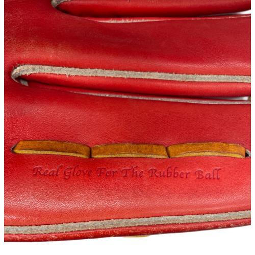 Wilson (ウィルソン) 硬式グローブ レッド×イエロー PRO-STOCK Wilson Staff