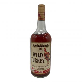 ワイルドターキー (WILD TURKEY) バーボン @ 1000ml 101PROOF 8年 金キャップ・旧ボトル 未開封