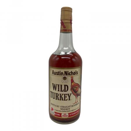 ワイルドターキー (WILD TURKEY) バーボン @ 1000ml 101PROOF 8年 金