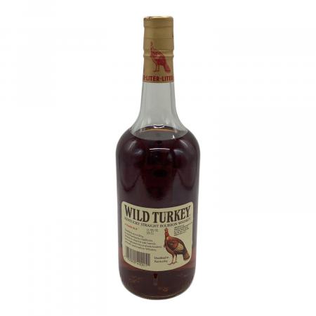 ワイルドターキー (WILD TURKEY) バーボン @ 1000ml 101PROOF 8年 金