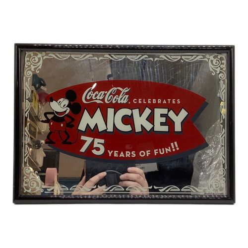 Coca Cola / MICKEY 75周年 ウォールミラー  Disney