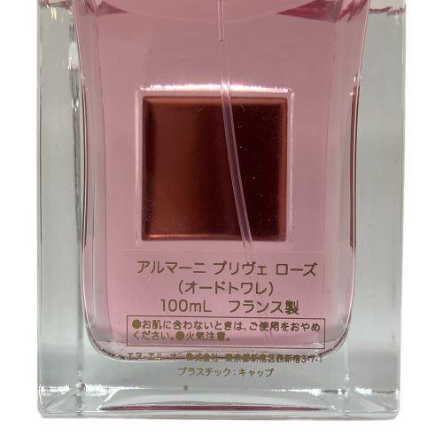 ARMANI PRIVE オードトワレ Rose Alexandrie 100ml 残量80%-99%