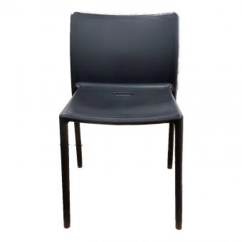 スタッキングチェアー ブラック AIR-CHAIR