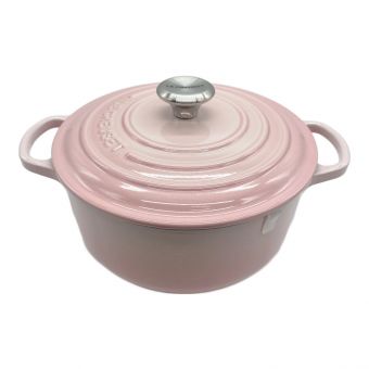 LE CREUSET (ルクルーゼ) ココット・ロンド 20cm ピンク