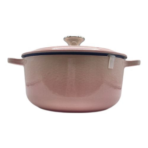 LE CREUSET (ルクルーゼ) ココット・ロンド 20cm ピンク