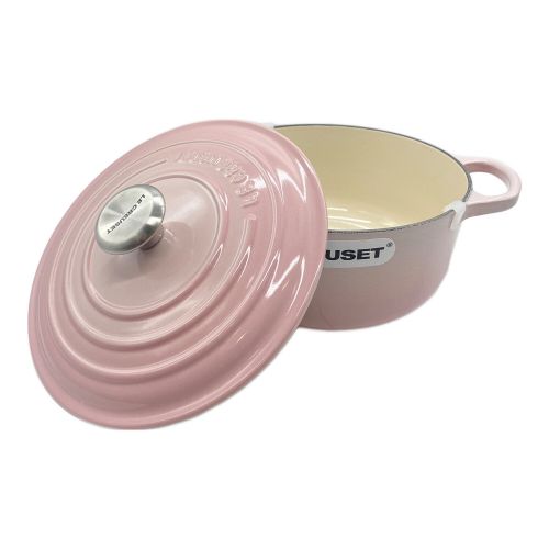 LE CREUSET (ルクルーゼ) ココット・ロンド 20cm ピンク