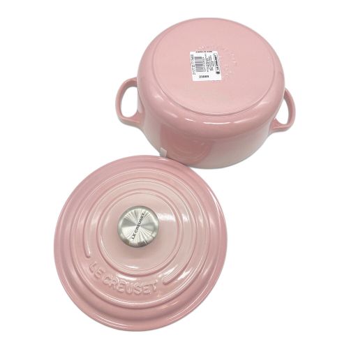 LE CREUSET (ルクルーゼ) ココット・ロンド 20cm ピンク