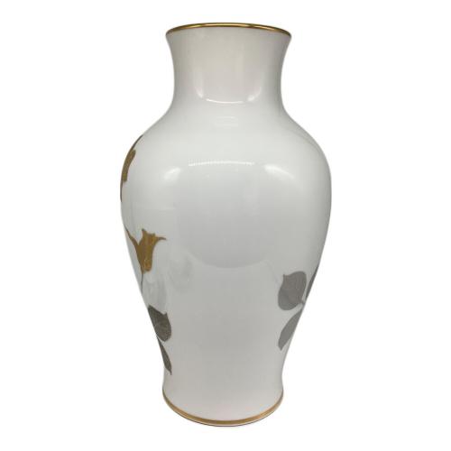 大倉陶園 (オオクラトウエン) 花瓶 金蝕バラ 36cm