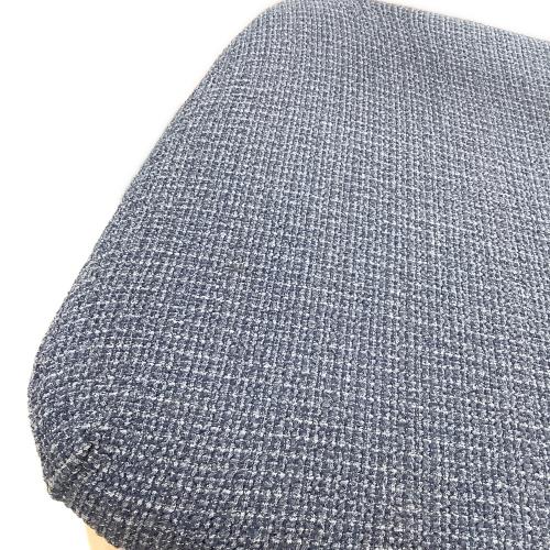 THONET (トーネット) ラウンドチェア ナチュラル×ブルー カバー付