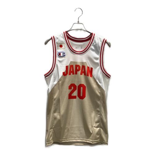 Champion (チャンピオン) レプリカユニフォーム C8-RB302 車いすバスケットボール日本代表 メンズ SIZE S ホワイト