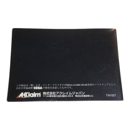 GAME GEAR用ソフト ターミネーター2