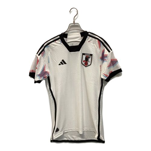 adidas (アディダス) サッカーユニフォーム メンズ SIZE L ホワイト 2022 日本代表 アウェイ オーセンティック HF1849