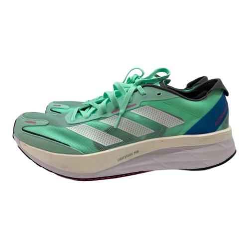 adidas (アディダス) ランニングシューズ メンズ SIZE 29.5cm グリーン ADIZERO BOSTON 11 GV9064