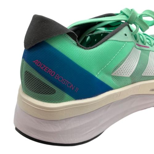 adidas (アディダス) ランニングシューズ メンズ SIZE 29.5cm グリーン ADIZERO BOSTON 11 GV9064
