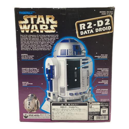 STAR WARS (スターウォーズ) キャラクターグッズ ※年数経過の為動作保証なし インテリアとして R2-D2 DATA DROID カセットプレーヤー