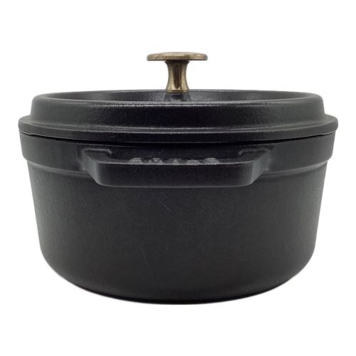 Staub (ストウブ) 鍋 ブラック 18cm
