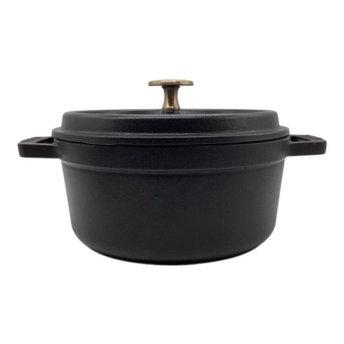 Staub (ストウブ) 鍋 ブラック 18cm