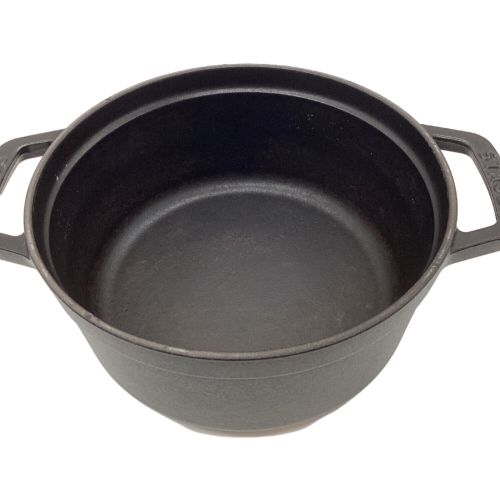 Staub (ストウブ) 鍋 ブラック 18cm