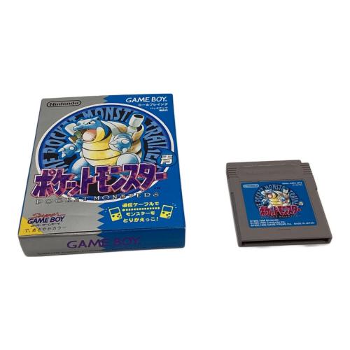 ゲームボーイ用ソフト コロコロコミック版 ポケットモンスター青 -