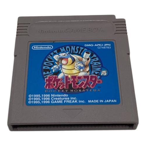 ゲームボーイ用ソフト コロコロコミック版 ポケットモンスター青 -